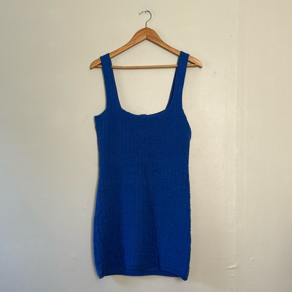 NWT Free People Beach dress blue large